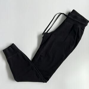 LULULEMON black ready to fleece jogger size 4